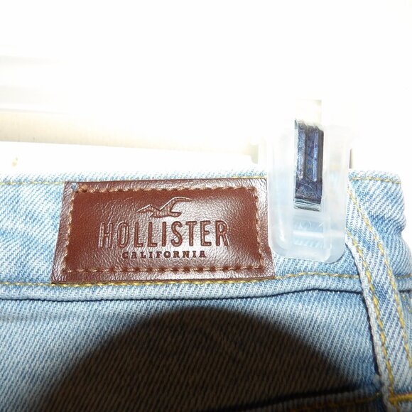 Hollister Light Wash Ultra High Rise Dad Jean Sz 30/31 - Picture 6 of 7